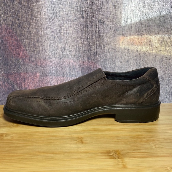ECCO Helsinki 2 Shoes Brown Bicycle Toe Loafers 46 12 12.5 Dress Business Casual main image 11